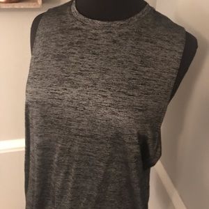 Forever21 silver/black tank